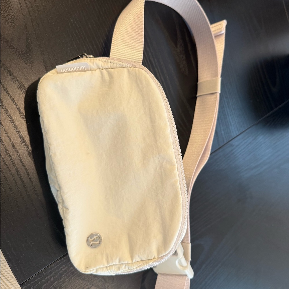 Lululemon Athletica white Belt Bag